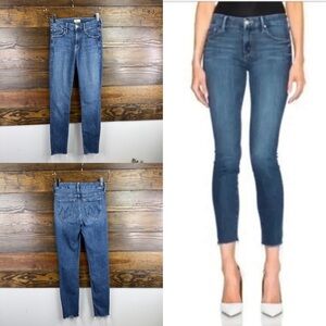 MOTHER The Looker Ankle Fray Girl Crush jeans size 25